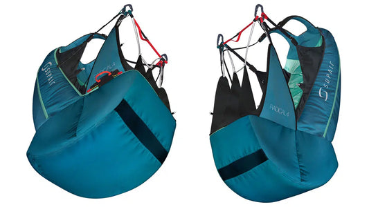 Reversible airbag bag for radical 4 