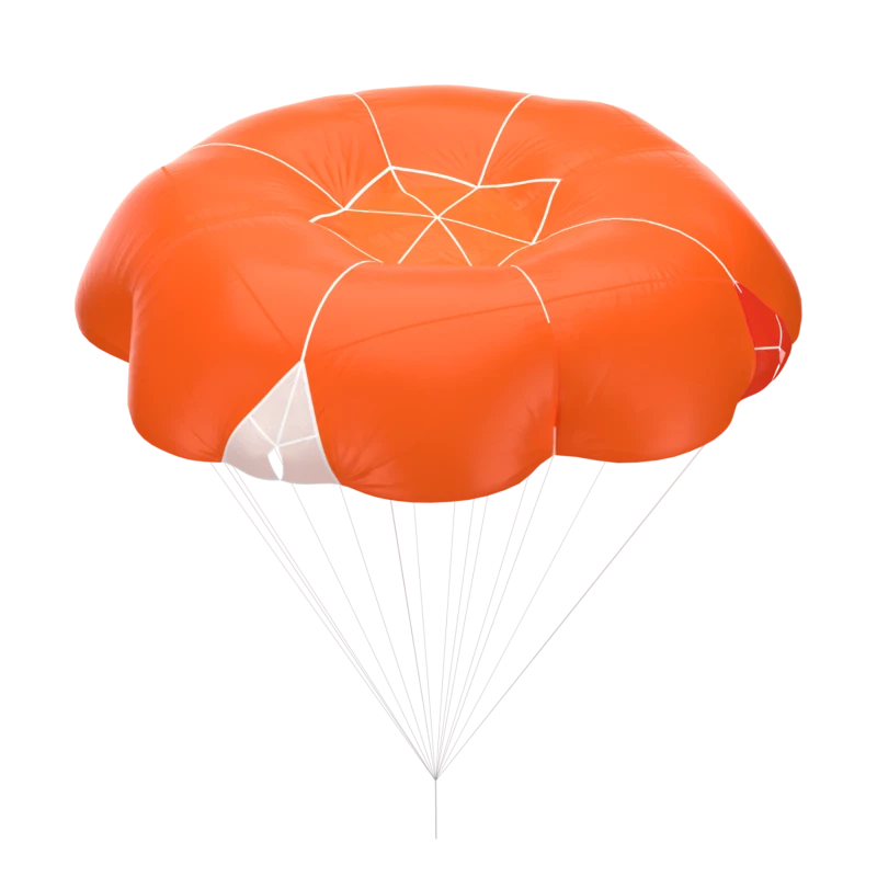 Parachute de secours d'occasion Companion SQR