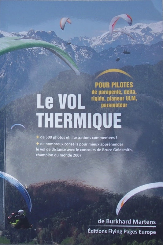 Livre "Le vol thermique"  - BURKHARD MARTENS - ÉDITION 2021